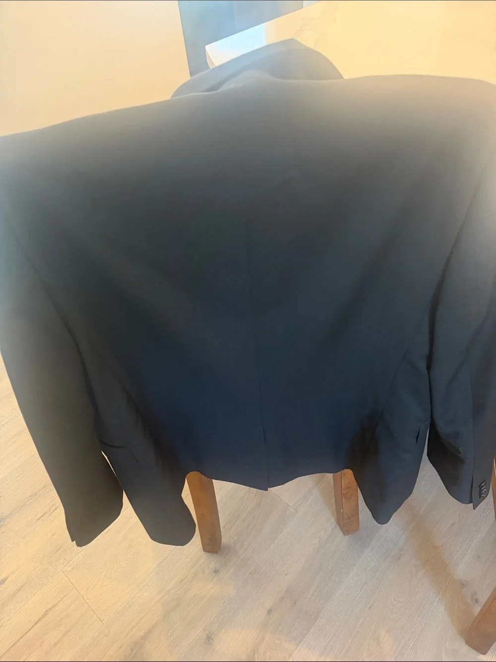 Express “Photographer” Fitted Black Blazer